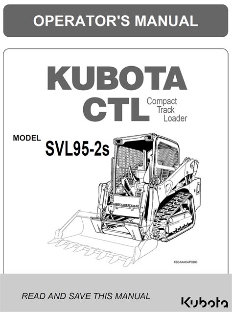 kubota skid steer owners manual|kubota svl95 2 parts manual.